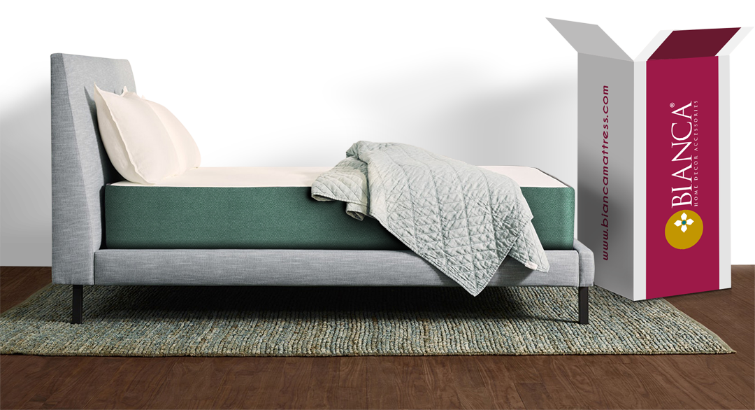 Green organic latex mattress