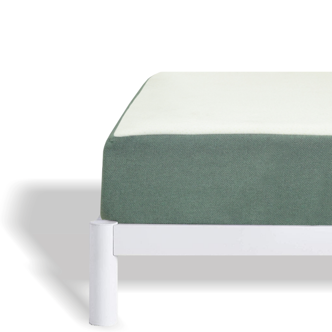 Side angle of organic latex mattress